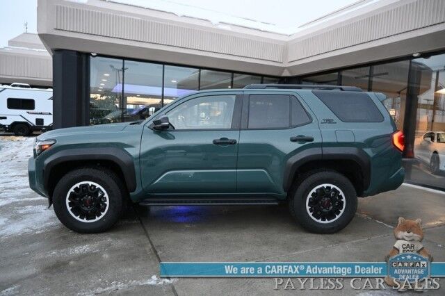 2025 Toyota 4Runner TRD Off Road Premium / 4X4 / Auto Start / Heated & Cooled Leather Seats / Heated Steering / Sunroof / JBL Speakers / Adaptive Cruise / Lane Depart & Blind Spot / Apple CarPlay & Android Auto / Tow Pkg / 1-Owner Anchorage AK 2025 Toyota 4Runner TRD Off Road Premium / 4X4 / Auto Start / Heated & Cooled Leather Seats / Heated Steering / Sunroof / JBL Speakers / Adaptive Cruise / Lane Depart & Blind Spot / Apple CarPlay & Android Auto / Tow Pkg / 1-Owner Anchorage AK