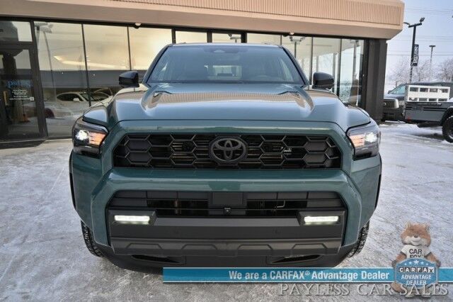2025 Toyota 4Runner TRD Off Road Premium / 4X4 / Auto Start / Heated & Cooled Leather Seats / Heated Steering / Sunroof / JBL Speakers / Apple Carplay & Android Auto / 360 Cam / Adaptive Cruise & Blind Spot / Tow Pkg / 1-Owner Anchorage AK