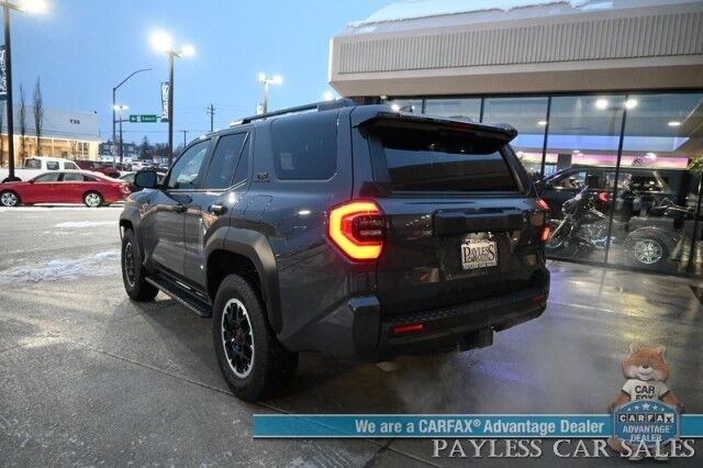 2025 Toyota 4Runner TRD Off Road Premium / 4X4 / Auto Start / Heated & Cooled Leather Seats / Heated Steering / Sunroof / JBL Speakers / Apple Carplay & Android Auto / 360 Cam / Adaptive Cruise & Blind Spot / Tow Pkg / 1-Owner Anchorage AK 2025 Toyota 4Runner TRD Off Road Premium / 4X4 / Auto Start / Heated & Cooled Leather Seats / Heated Steering / Sunroof / JBL Speakers / Apple Carplay & Android Auto / 360 Cam / Adaptive Cruise & Blind Spot / Tow Pkg / 1-Owner Anchorage AK