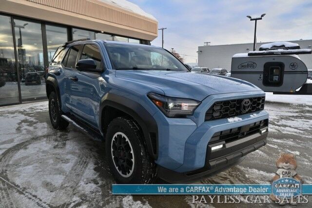 2025 Toyota 4Runner TRD Off Road Premium / 4X4 / Auto Start / Heated & Cooled Leather Seats / Heated Steering Wheel / Navigation / Sunroof / JBL Speakers / 360 Camera / Adaptive Cruise / Lane Depart & Blind Spot / Tow Pkg / 1-Owner Anchorage AK 2025 Toyota 4Runner TRD Off Road Premium / 4X4 / Auto Start / Heated & Cooled Leather Seats / Heated Steering Wheel / Navigation / Sunroof / JBL Speakers / 360 Camera / Adaptive Cruise / Lane Depart & Blind Spot / Tow Pkg / 1-Owner Anchorage AK