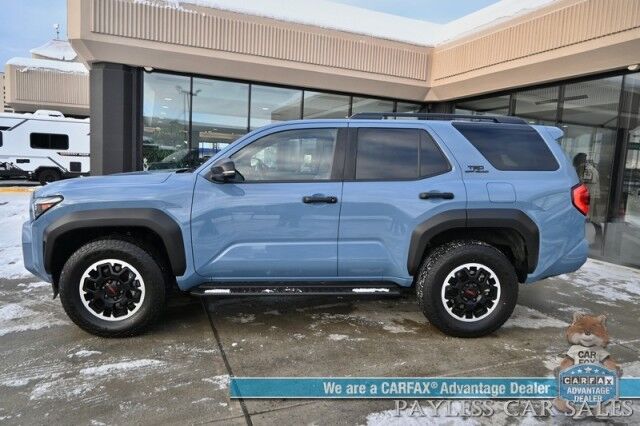 2025 Toyota 4Runner TRD Off Road Premium / 4X4 / Auto Start / Heated & Cooled Leather Seats / Heated Steering Wheel / Navigation / Sunroof / JBL Speakers / 360 Camera / Adaptive Cruise / Lane Depart & Blind Spot / Tow Pkg / 1-Owner Anchorage AK 2025 Toyota 4Runner TRD Off Road Premium / 4X4 / Auto Start / Heated & Cooled Leather Seats / Heated Steering Wheel / Navigation / Sunroof / JBL Speakers / 360 Camera / Adaptive Cruise / Lane Depart & Blind Spot / Tow Pkg / 1-Owner Anchorage AK