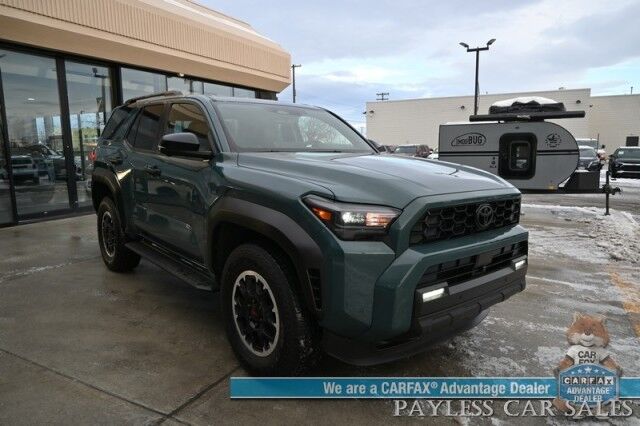 2025 Toyota 4Runner TRD Off Road Premium / 4X4 / Auto Start / Heated & Cooled Leather Seats / Heated Steering Wheel / Sunroof / JBL Speakers / 360 Camera / Adaptive Cruise / Lane Depart & Blind Spot / Tow Pkg / 1-Owner Wasilla AK