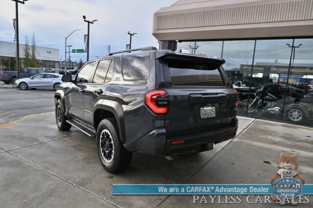 2025 Toyota 4Runner TRD Off Road Premium / 4X4 / Heated & Cooled Leather Seats / Heated Steering Wheel / Sunroof / JBL Speakers / Adaptive Cruise / Lane Depart & Blind Spot / Apple CarPlay & Android Auto / Tow Pkg / 1-Owner Anchorage AK 2025 Toyota 4Runner TRD Off Road Premium / 4X4 / Heated & Cooled Leather Seats / Heated Steering Wheel / Sunroof / JBL Speakers / Adaptive Cruise / Lane Depart & Blind Spot / Apple CarPlay & Android Auto / Tow Pkg / 1-Owner Anchorage AK