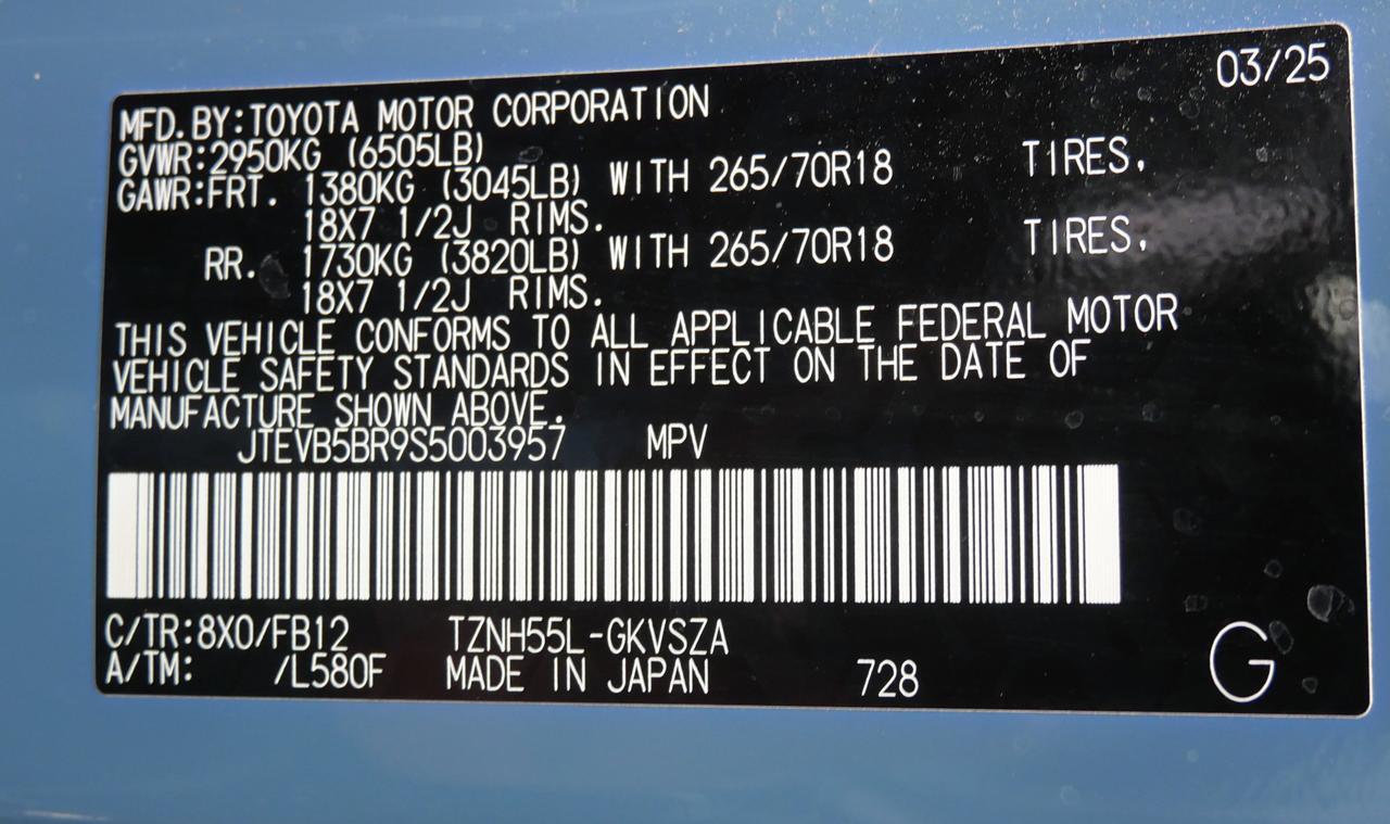 2025 Toyota 4Runner TRD Off Road San Juan TX