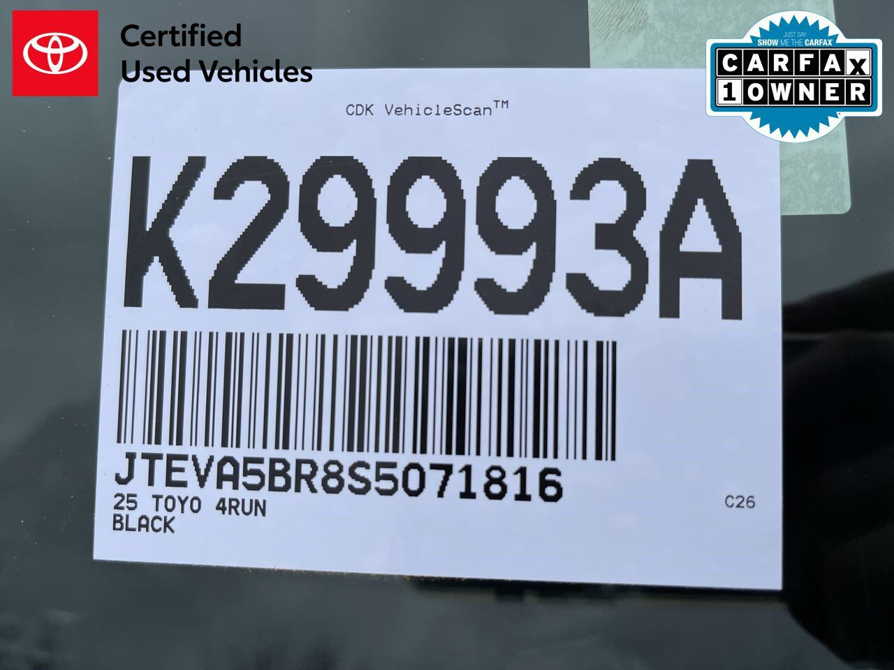 2025 Toyota 4Runner TRD Sport Premium White River Junction VT