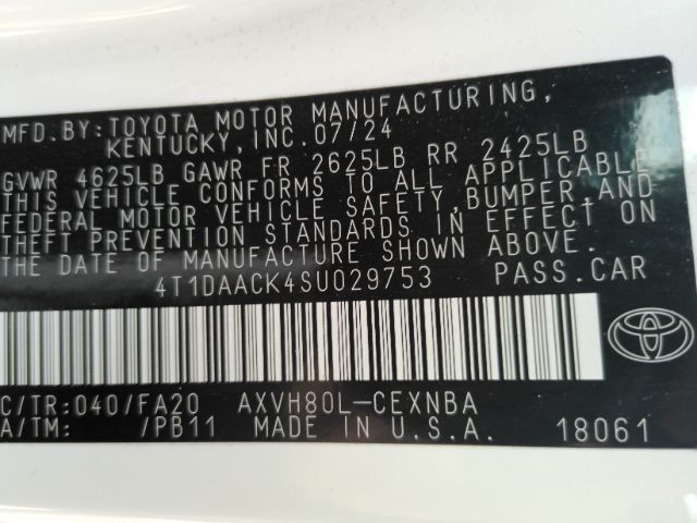 2025 Toyota Camry Hybrid LE Plano TX