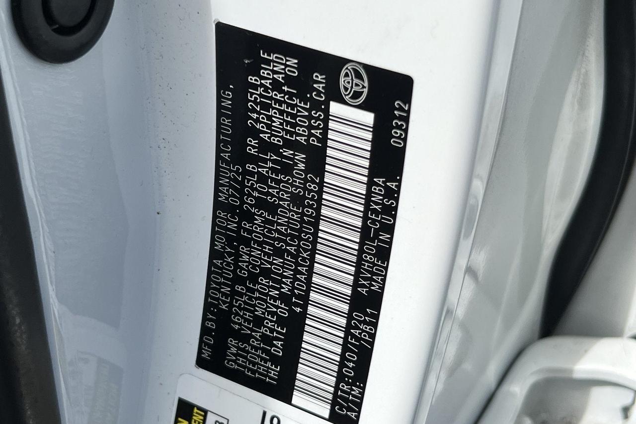 2025 Toyota Camry LE Roseville CA