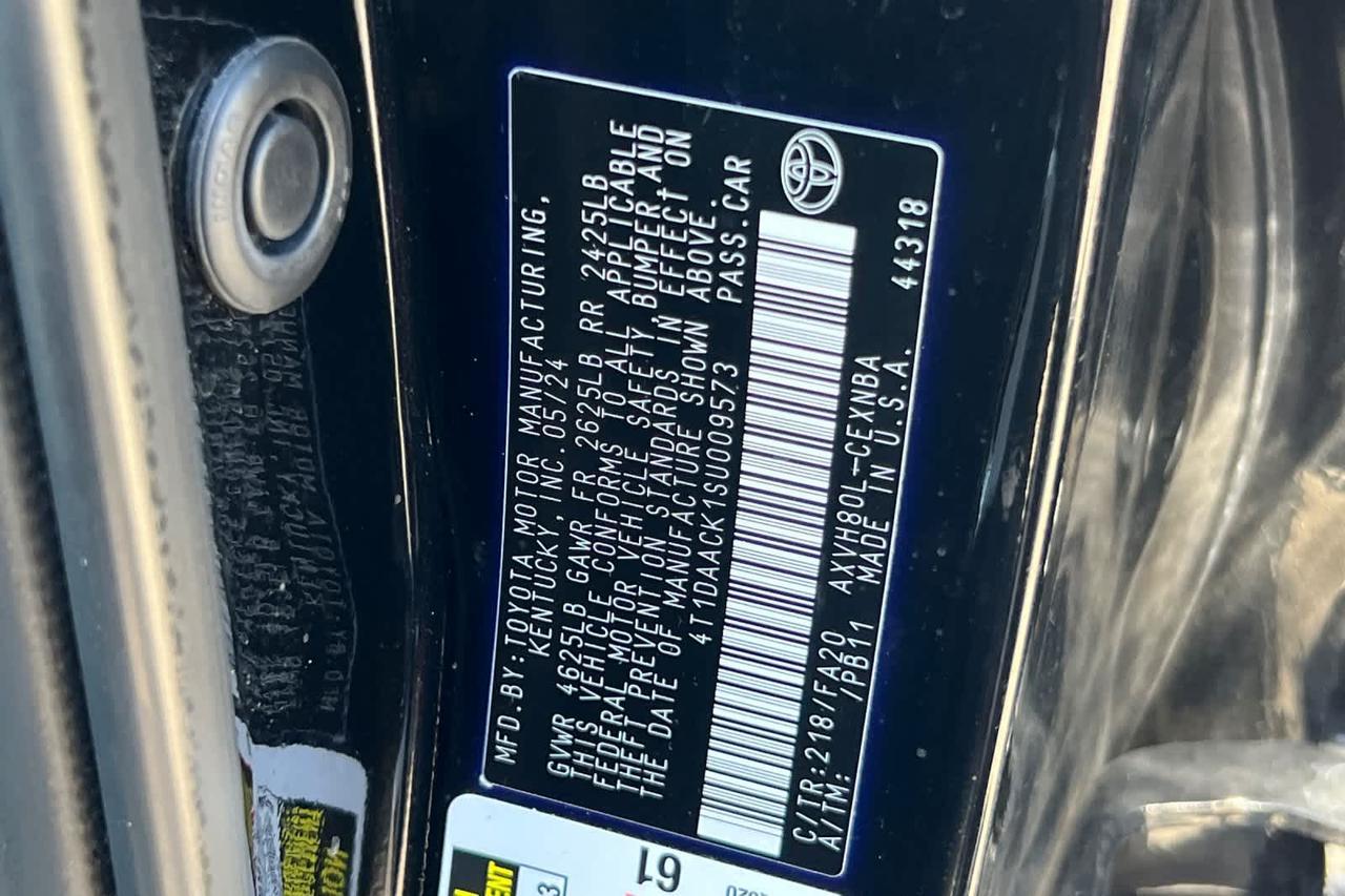 2025 Toyota Camry LE Roseville CA