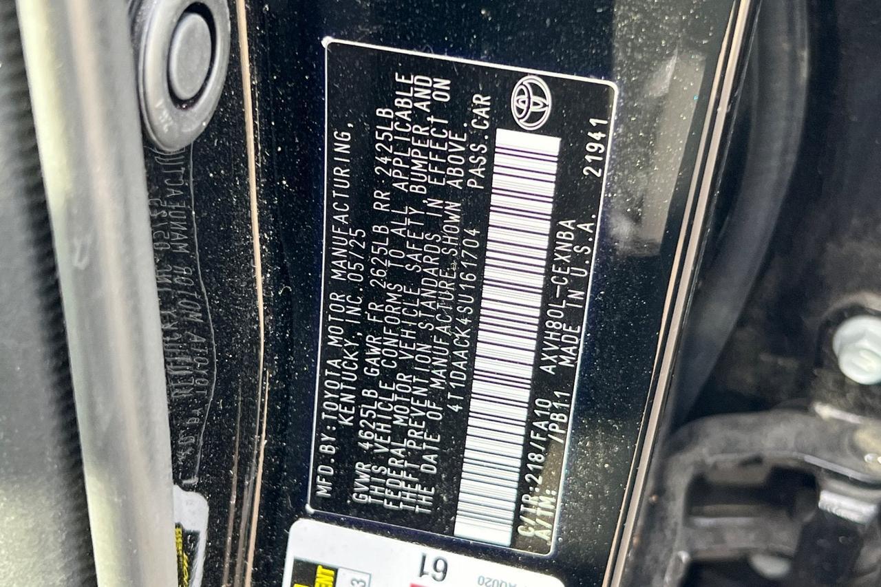 2025 Toyota Camry LE Roseville CA