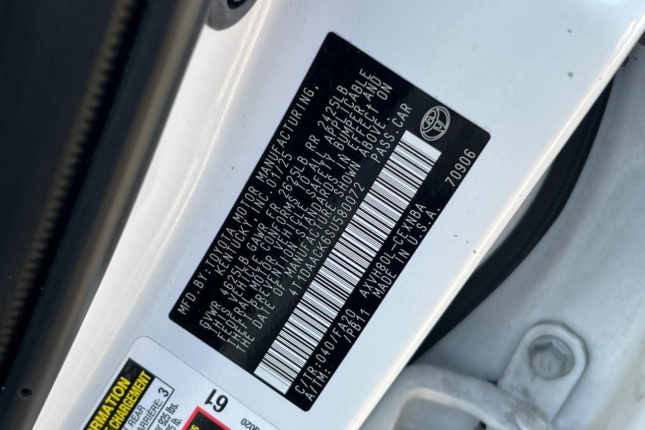 2025 Toyota Camry LE Roseville CA