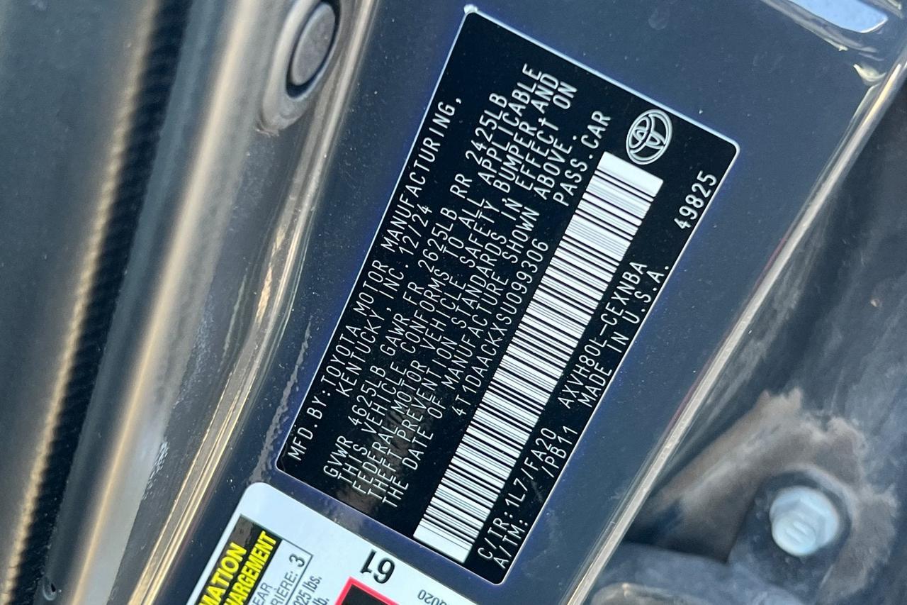 2025 Toyota Camry LE Roseville CA
