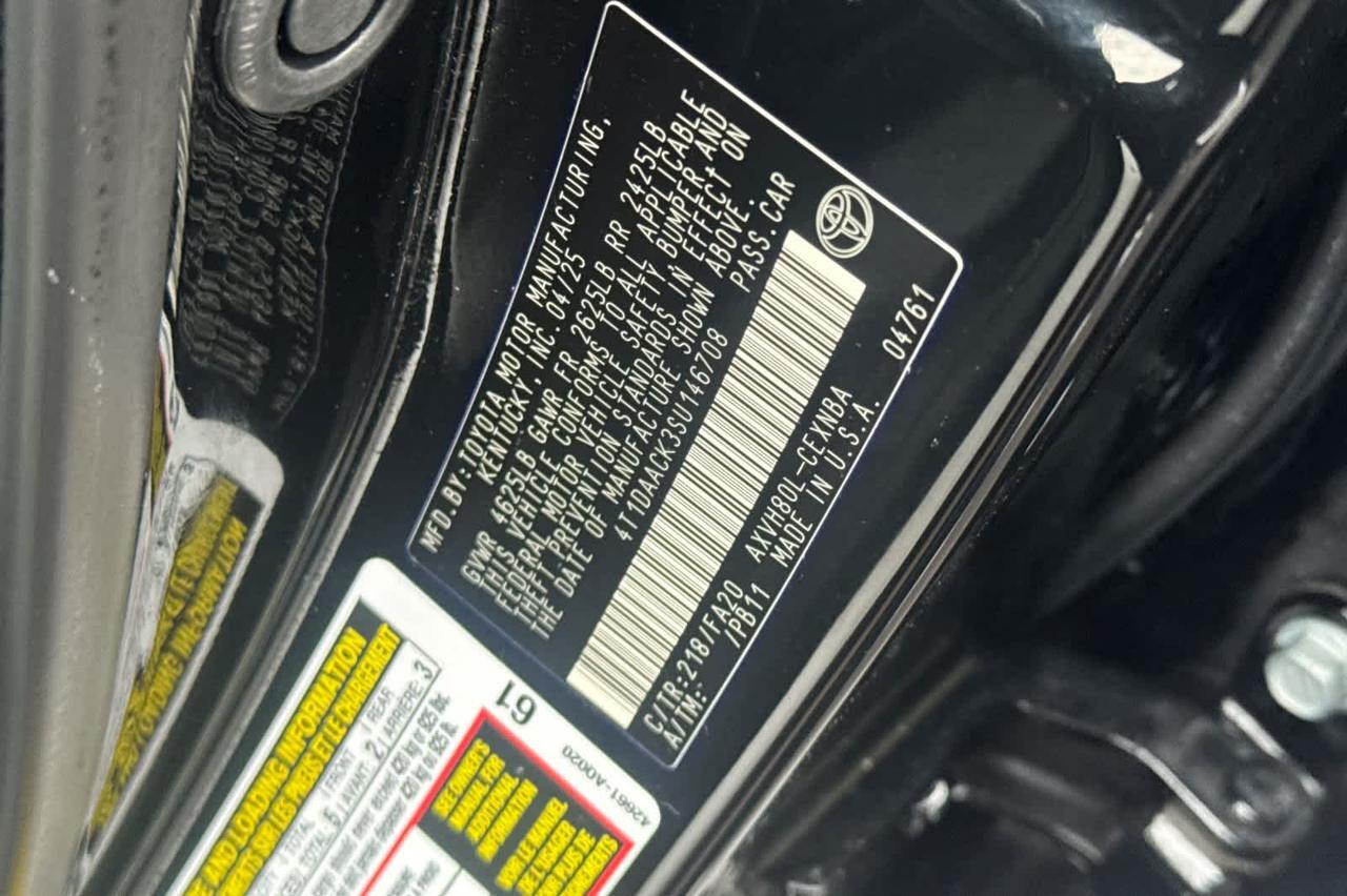 2025 Toyota Camry LE Roseville CA