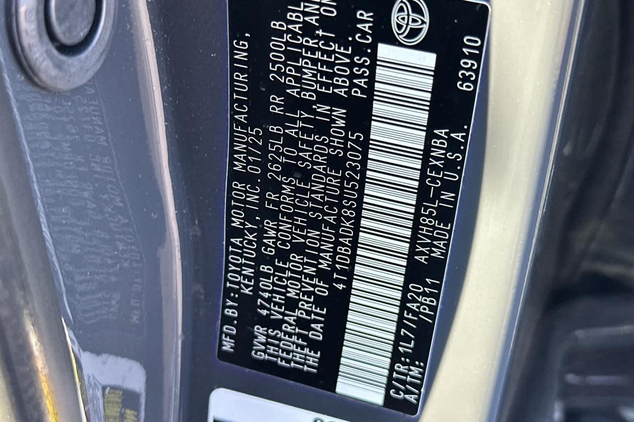 2025 Toyota Camry LE Roseville CA