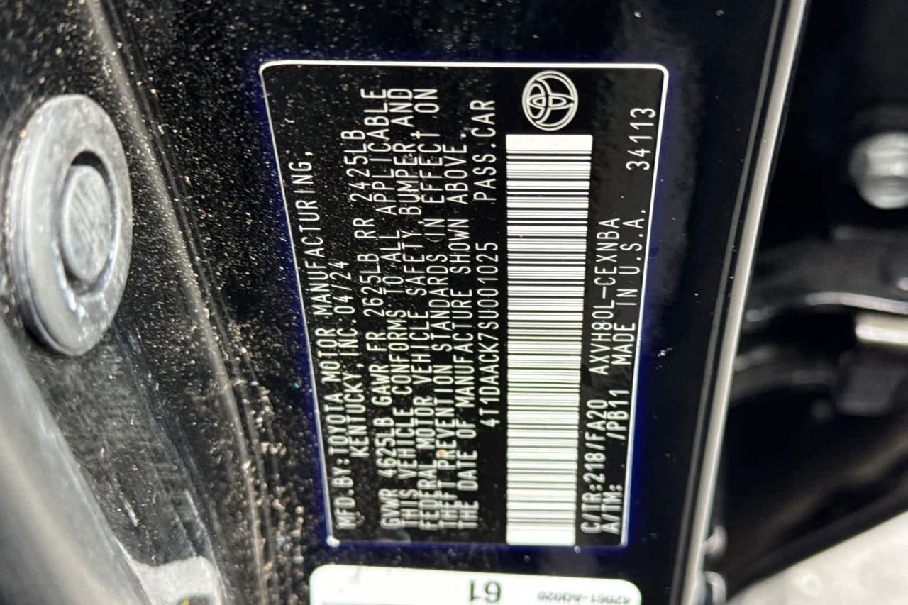 2025 Toyota Camry LE Roseville CA