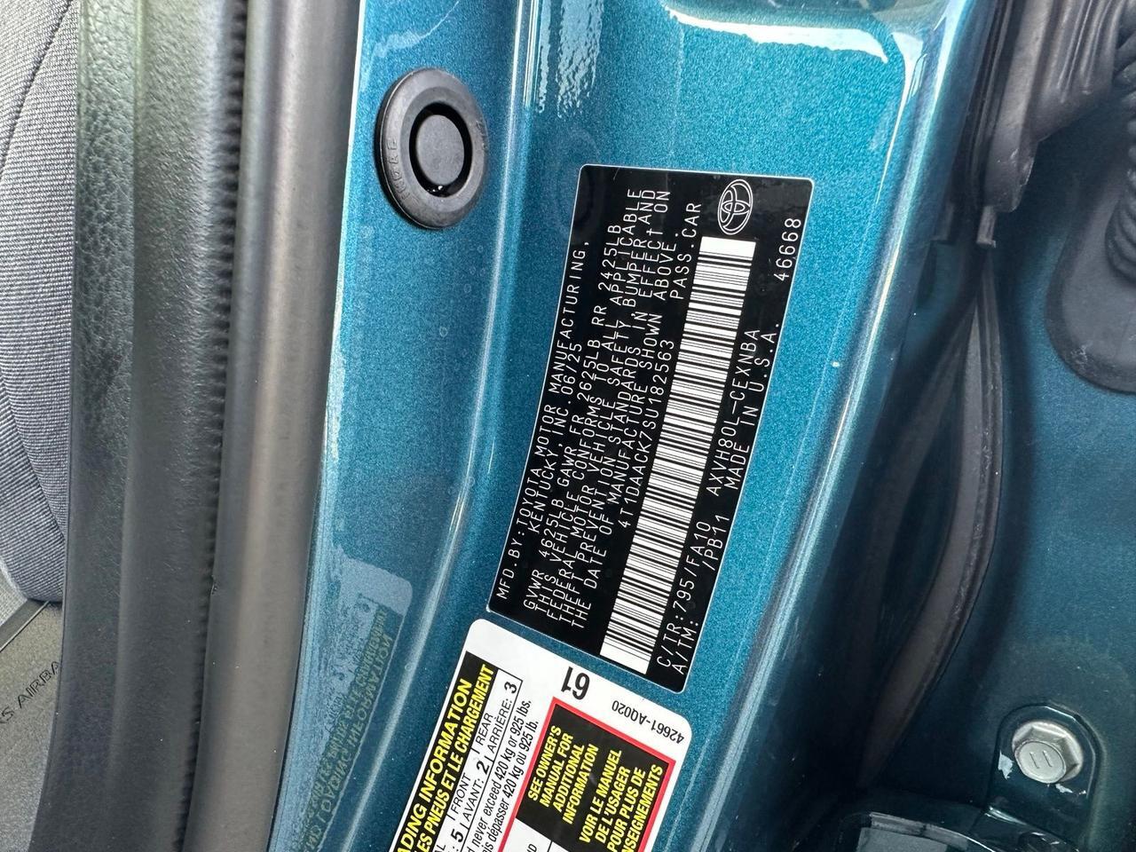 2025 Toyota Camry LE Fredericksburg VA