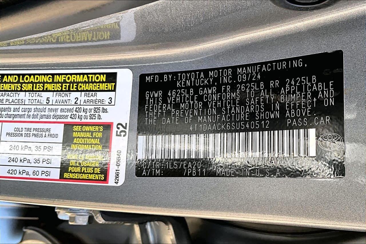 2025 Toyota Camry SE Folsom CA