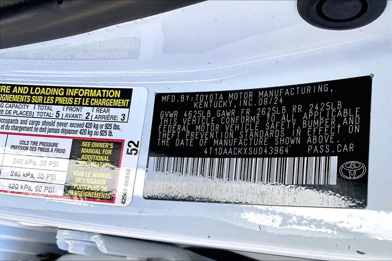2025 Toyota Camry SE Folsom CA