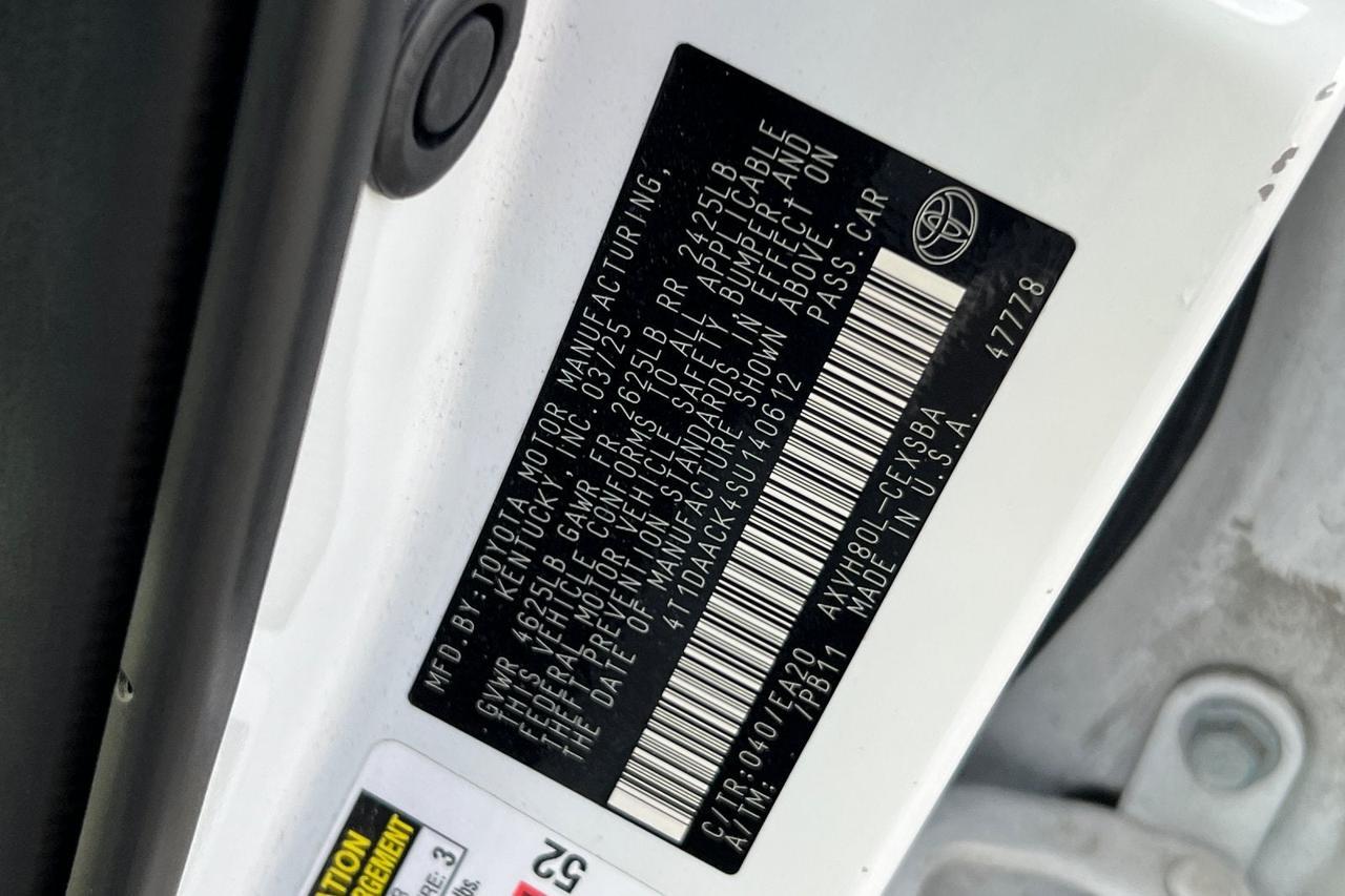 2025 Toyota Camry SE Roseville CA