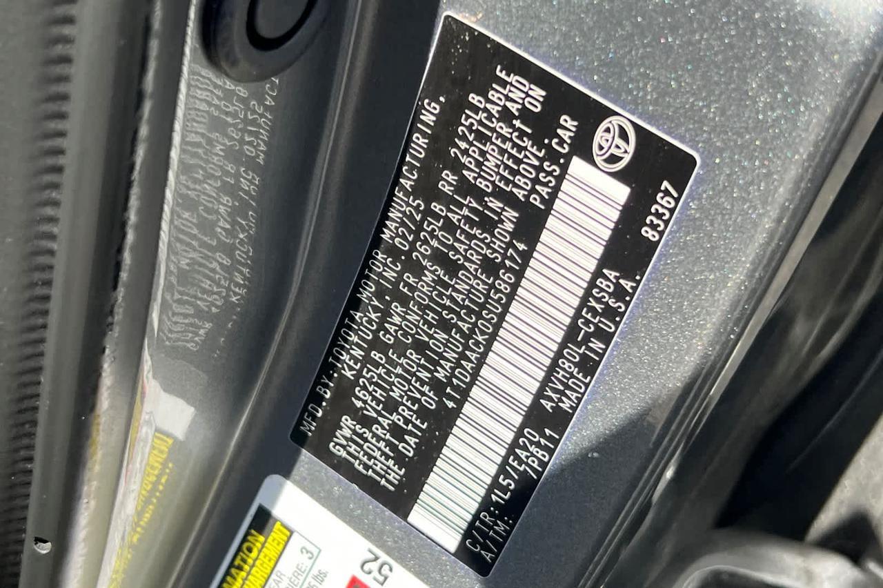 2025 Toyota Camry SE Roseville CA