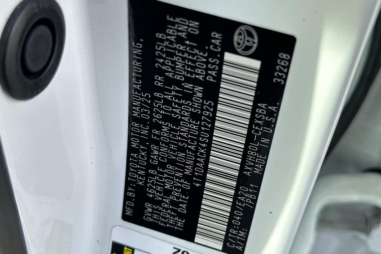 2025 Toyota Camry SE Roseville CA