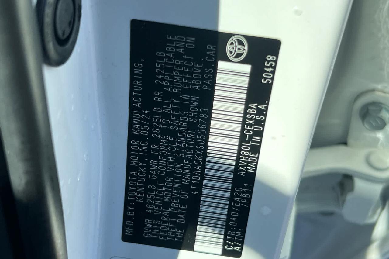 2025 Toyota Camry SE Roseville CA