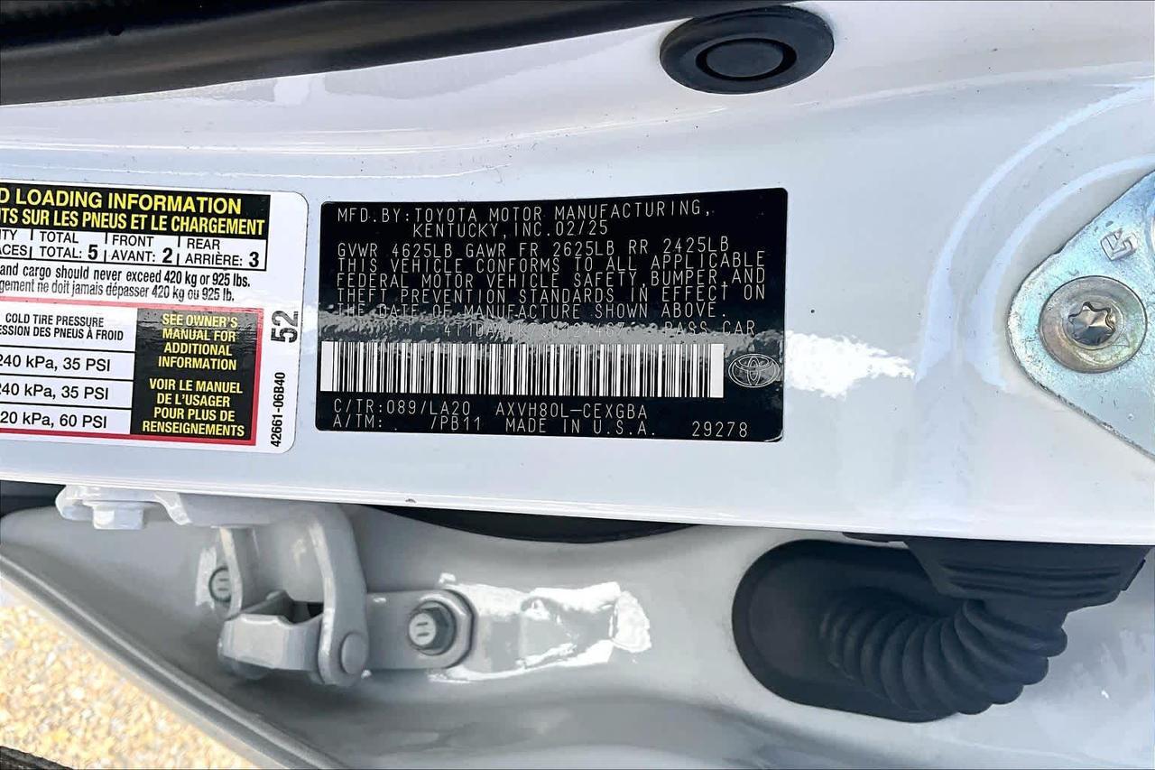 2025 Toyota Camry XLE Folsom CA