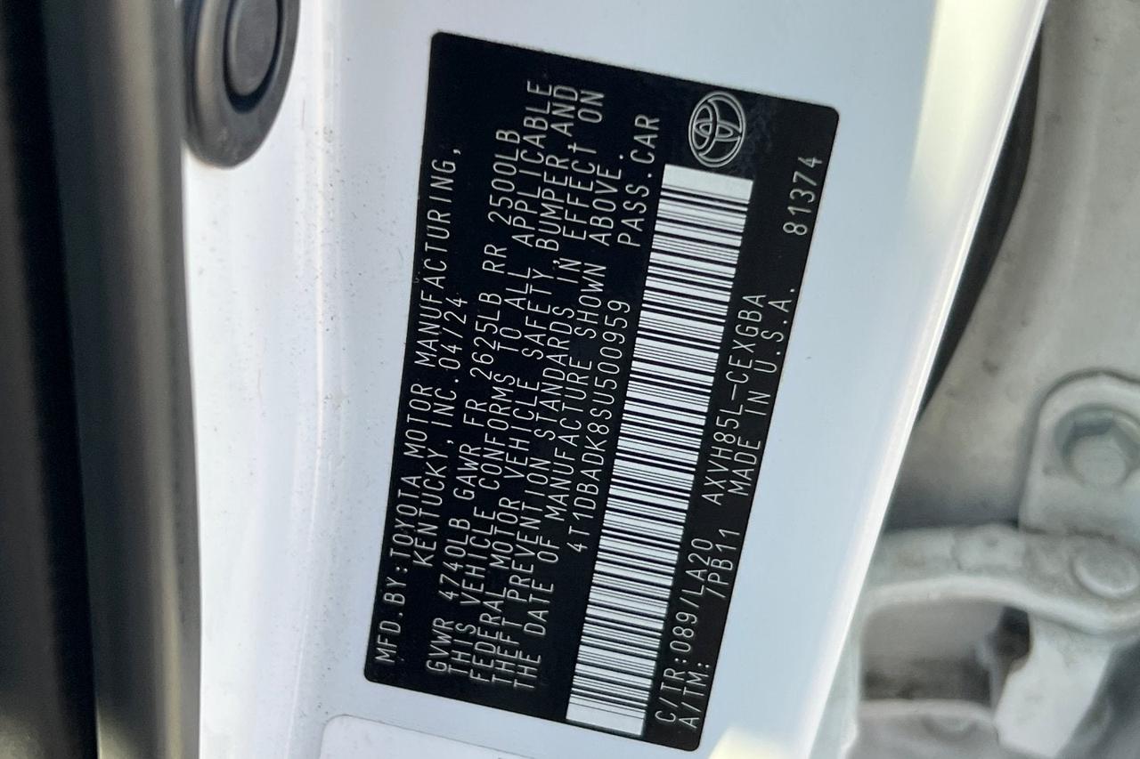 2025 Toyota Camry XLE Roseville CA