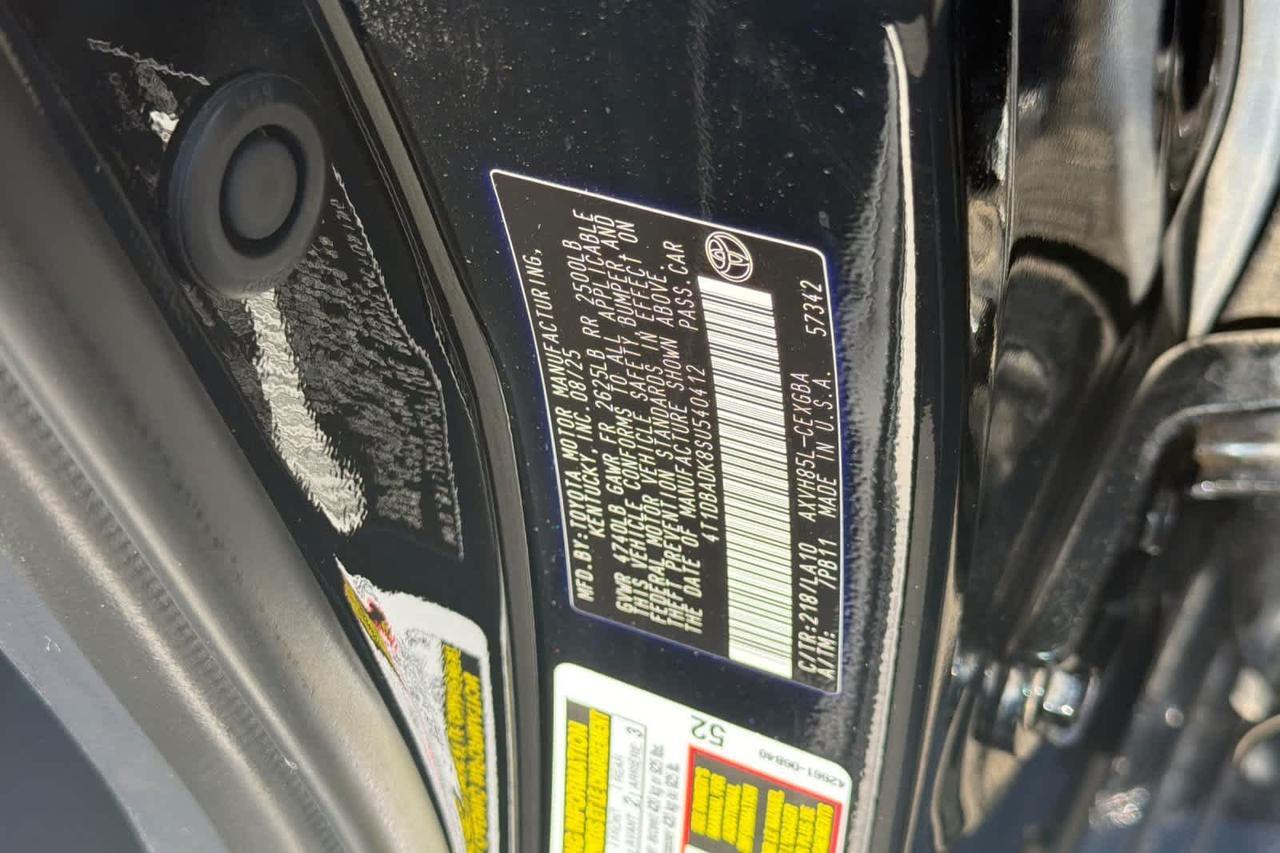 2025 Toyota Camry XLE Roseville CA