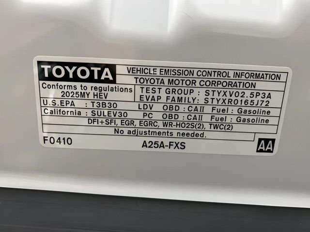 2025 Toyota Camry XSE Hybrid Dallas TX
