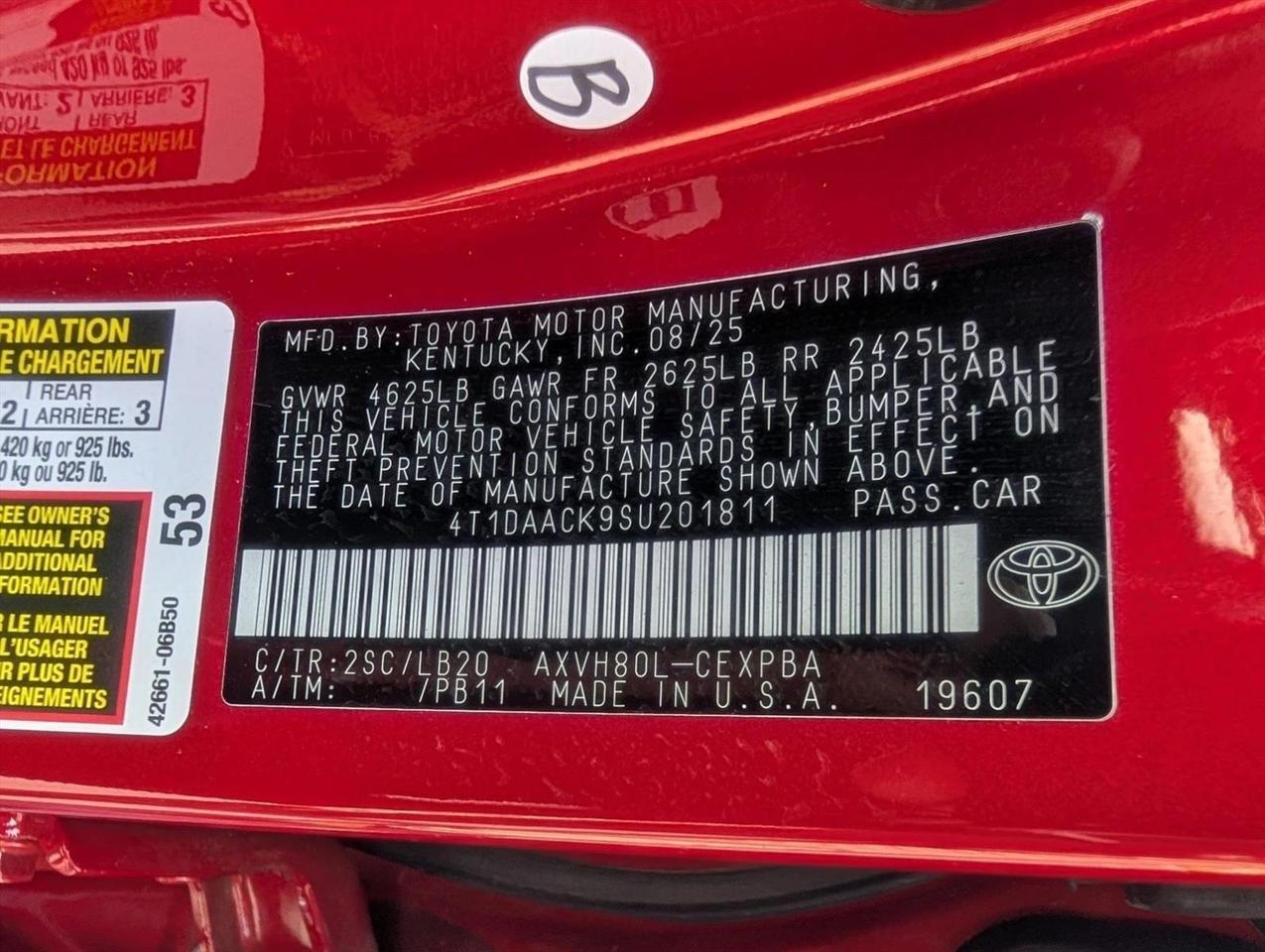 2025 Toyota Camry XSE Roseville CA