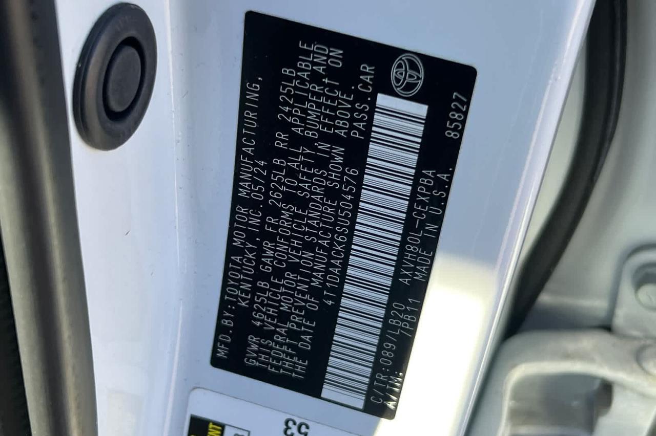 2025 Toyota Camry XSE Roseville CA