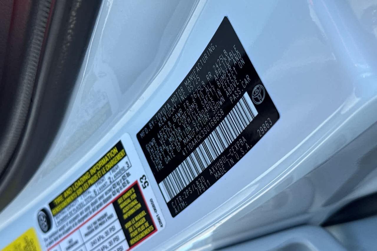 2025 Toyota Camry XSE Roseville CA