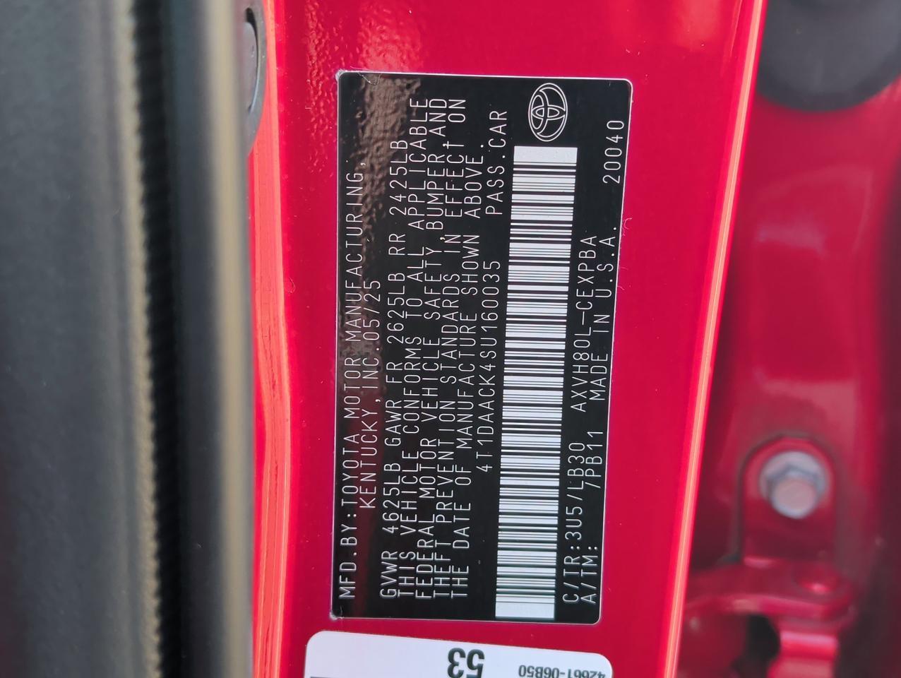 2025 Toyota Camry XSE San Juan TX