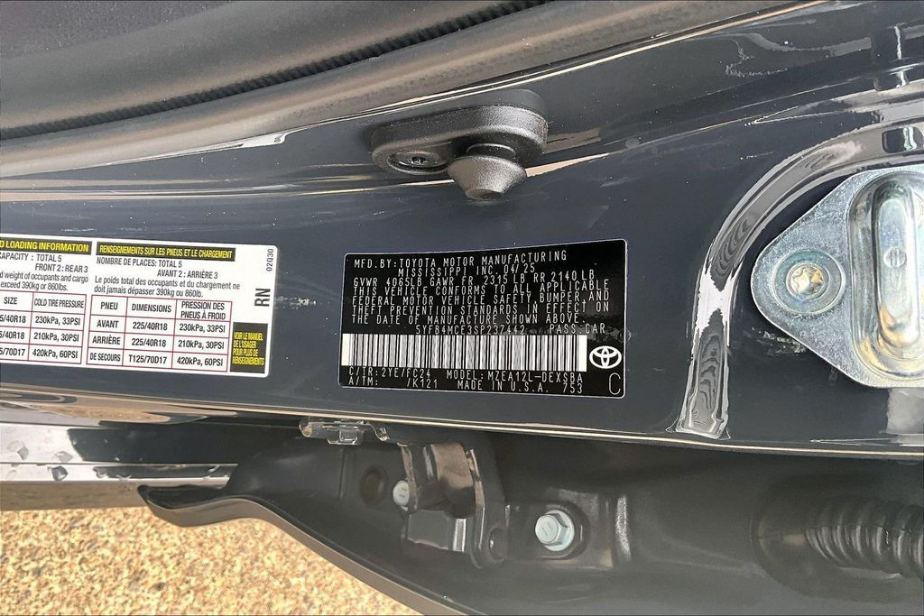 2025 Toyota Corolla FX OR