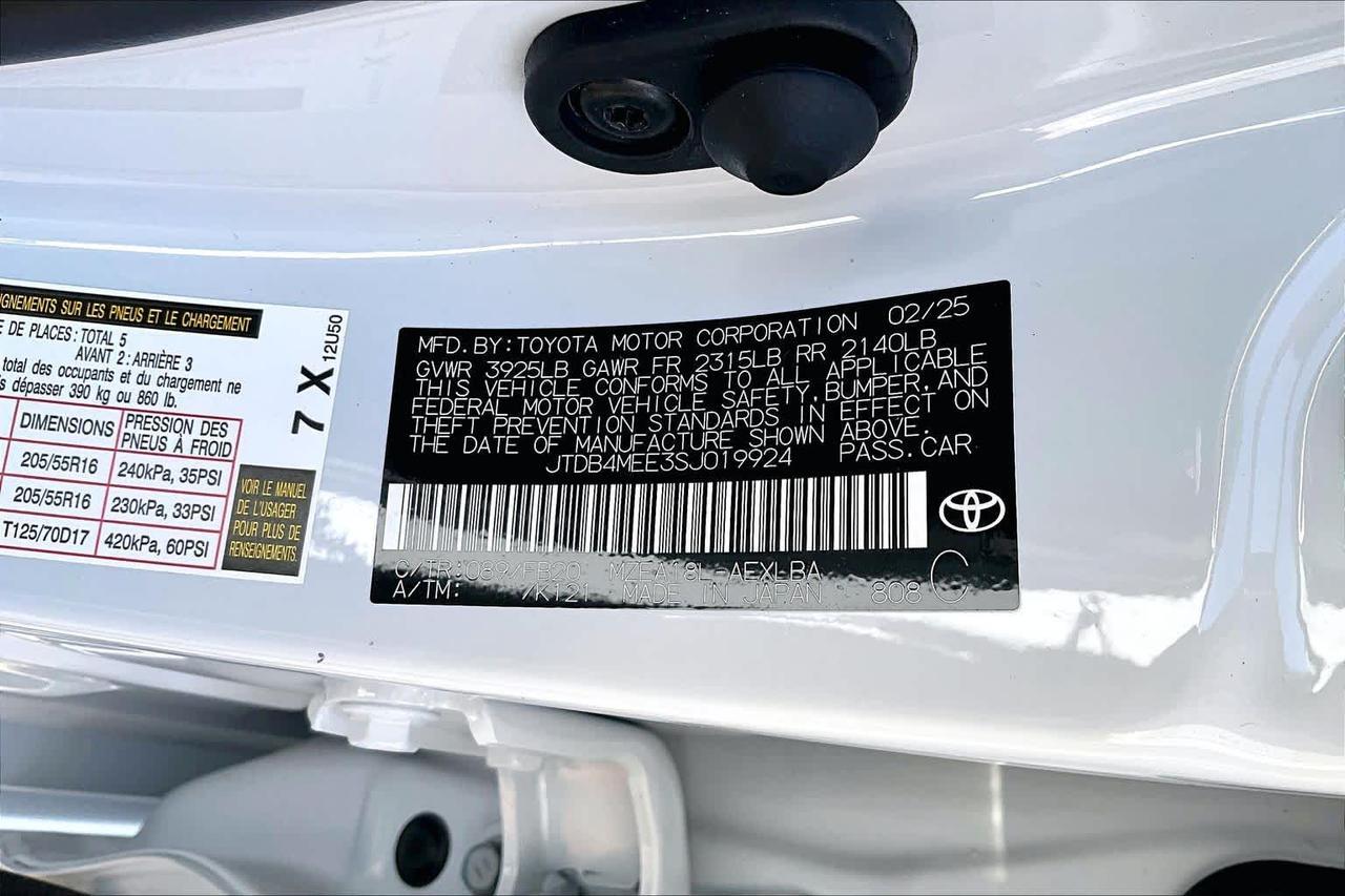 2025 Toyota Corolla LE Folsom CA