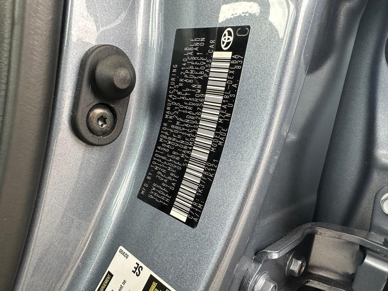 2025 Toyota Corolla LE Fredericksburg VA