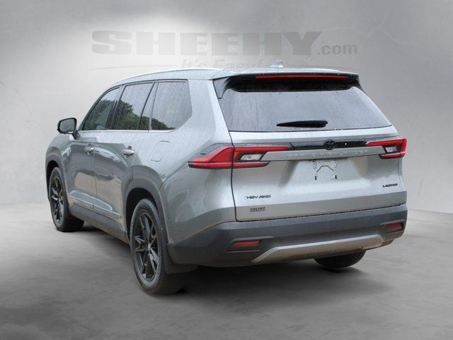 2025 Toyota Grand Highlander Hybrid Limited Fredericksburg VA