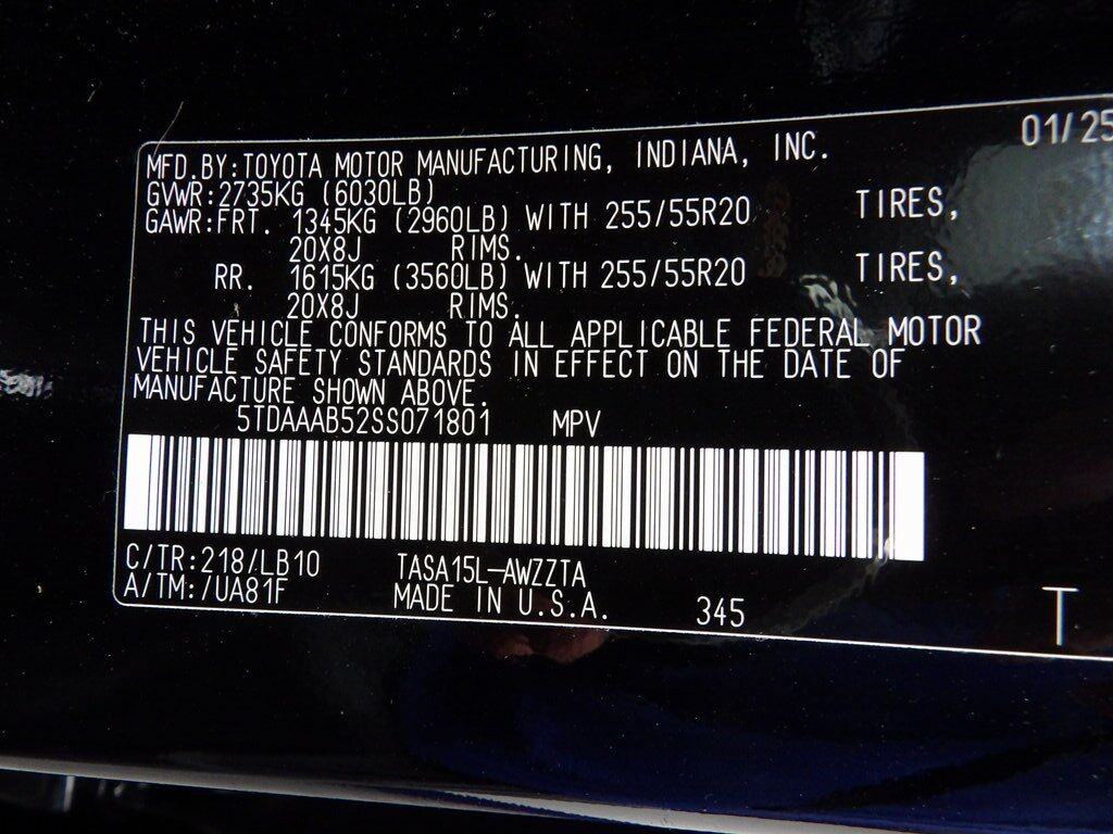 2025 Toyota Grand Highlander Platinum AWD Fond du Lac WI