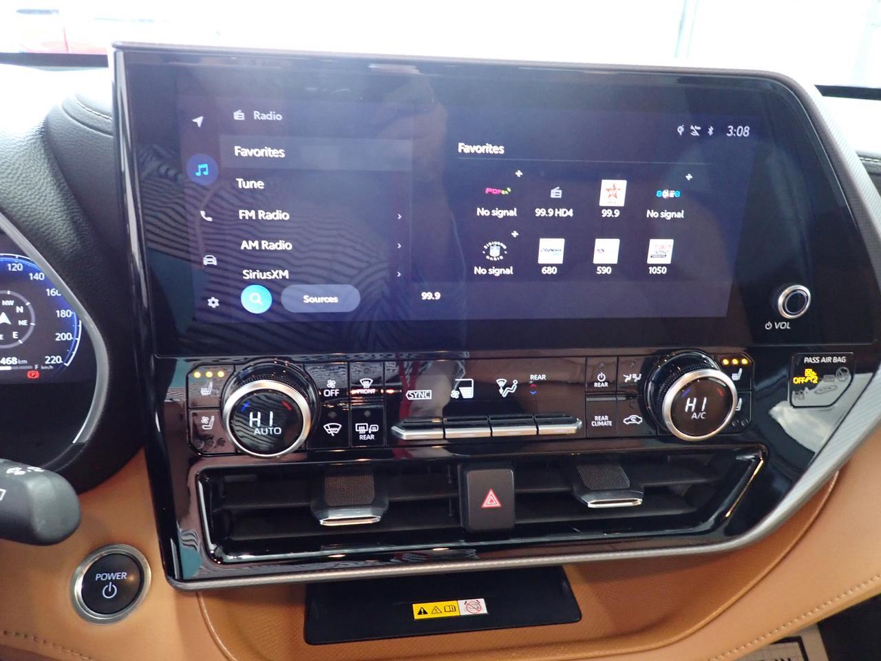 2025 Toyota Highlander Hybrid PLATNIUM AWD LEATHER NAVI SUNROOF 7 PASS Listowel ON