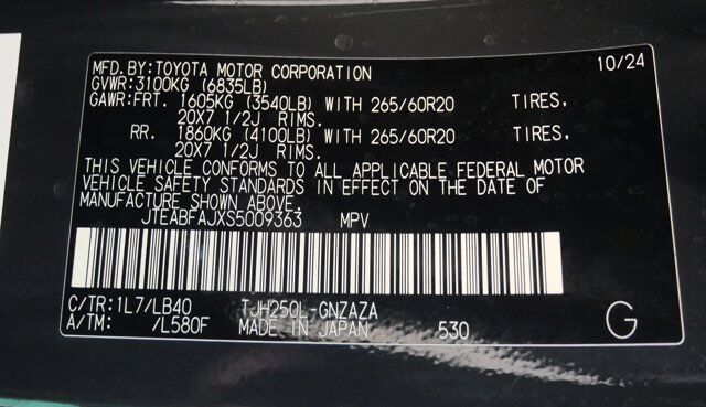 2025 Toyota Land Cruiser Base San Juan TX