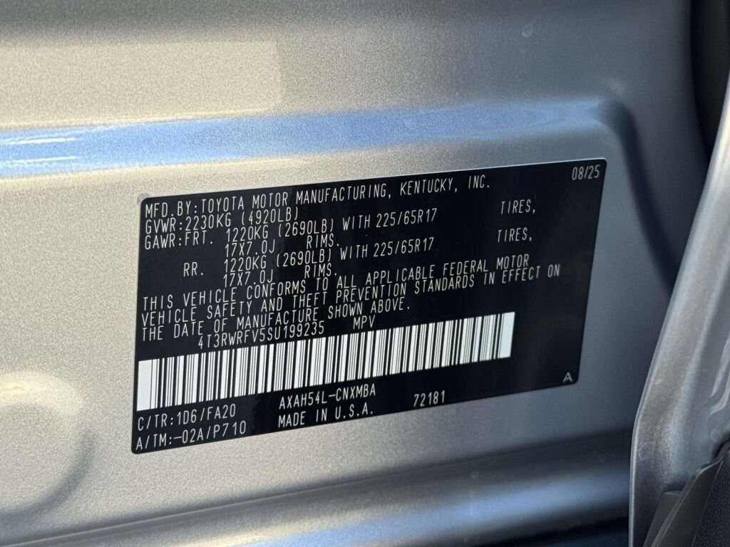 2025 Toyota RAV4 Hybrid XLE Fredericksburg VA