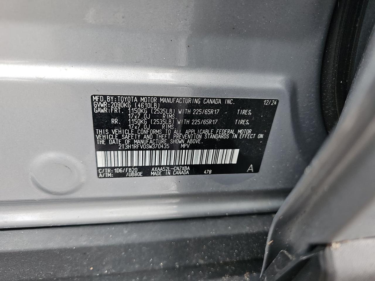 2025 Toyota RAV4 LE Stafford VA