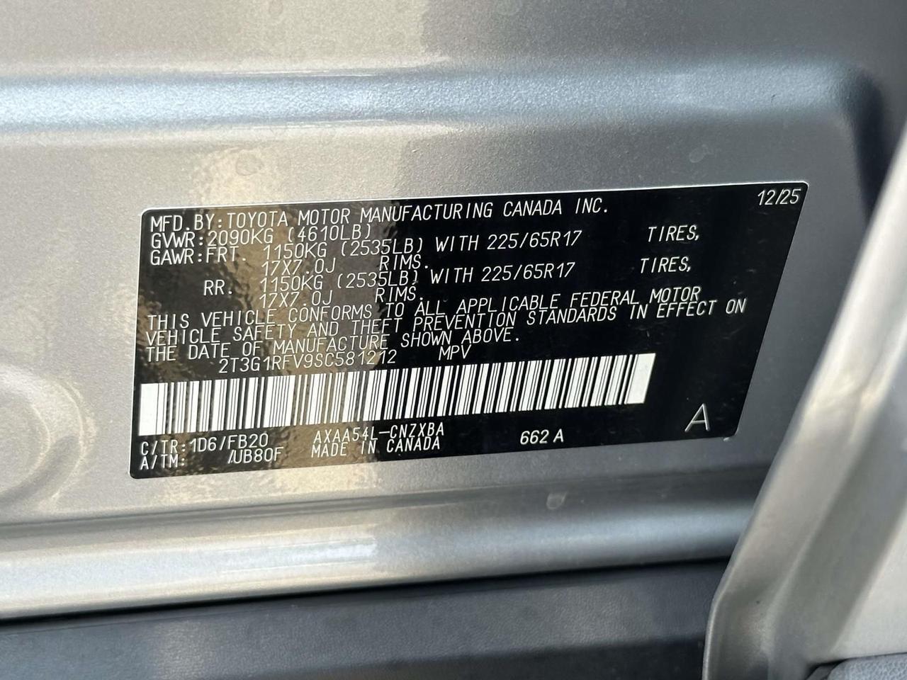 2025 Toyota RAV4 LE Alexandria VA