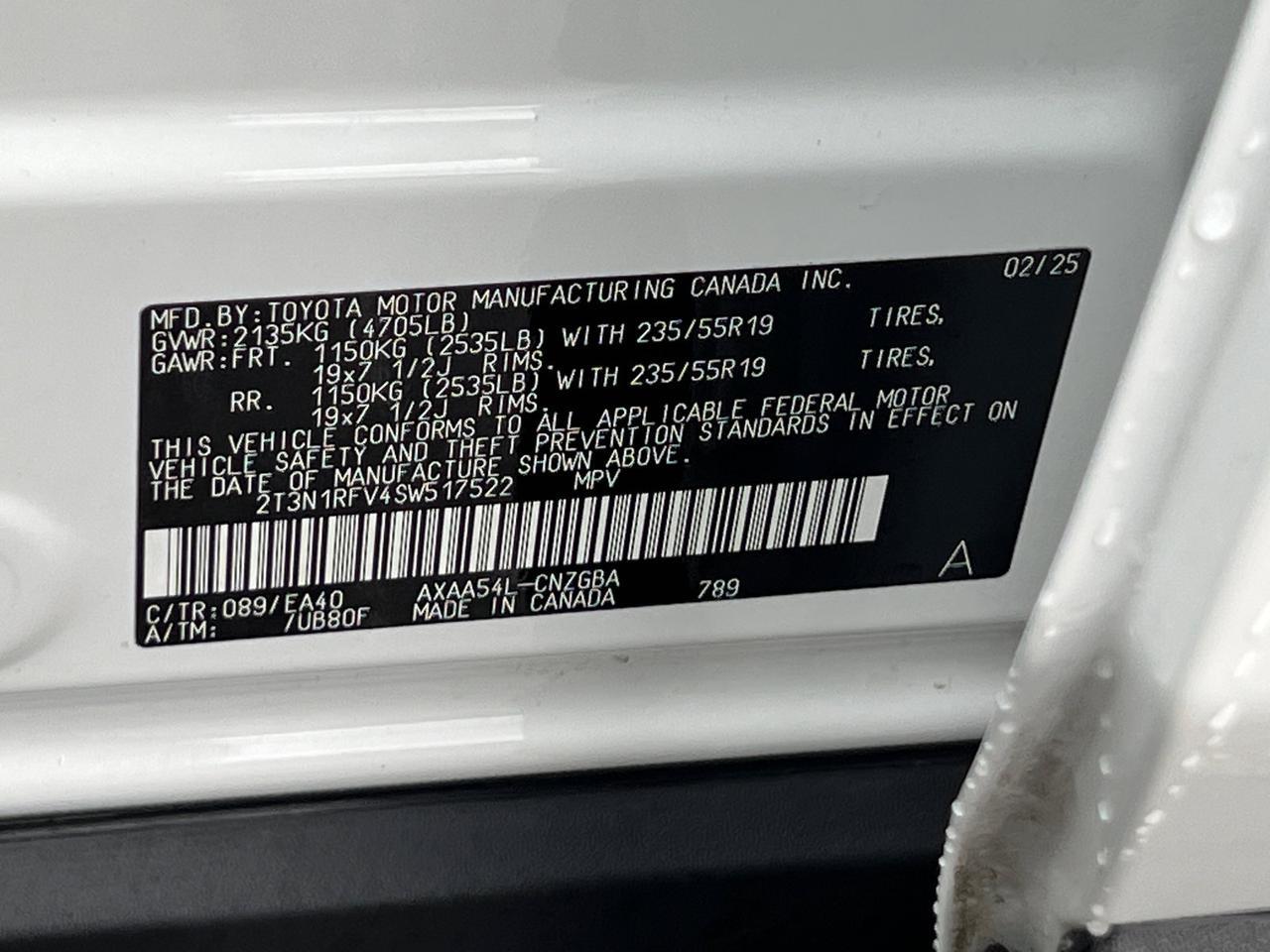 2025 Toyota RAV4 Limited Hagerstown MD