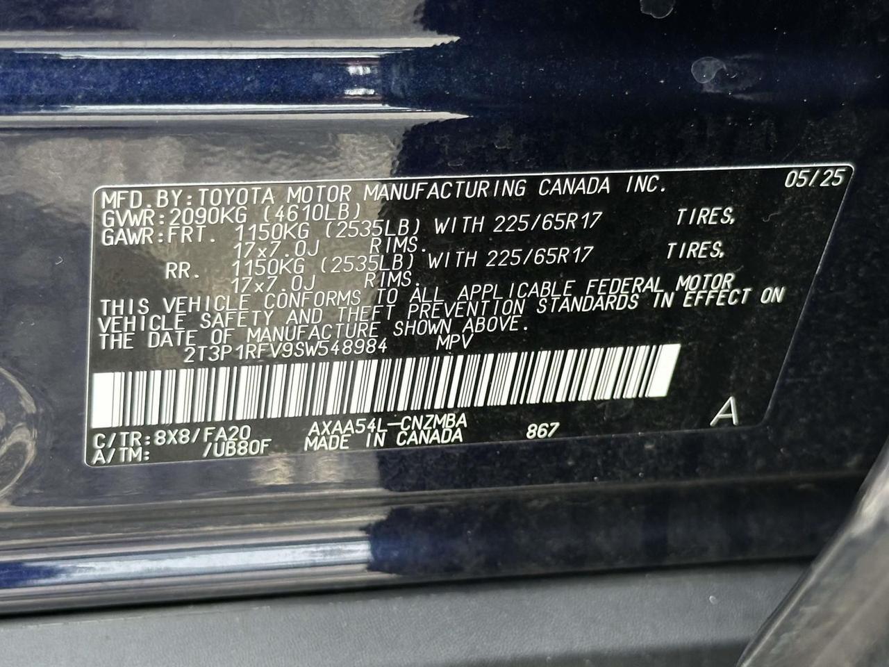 2025 Toyota RAV4 XLE Alexandria VA