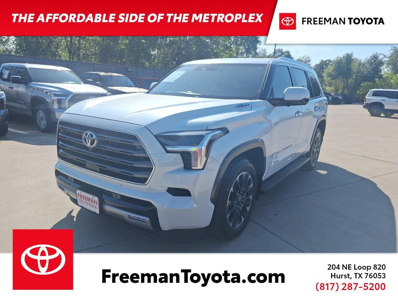 2025 Toyota Sequoia Limited Hurst TX
