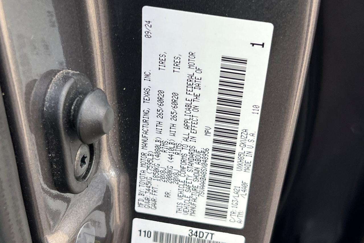 2025 Toyota Sequoia Platinum Roseville CA