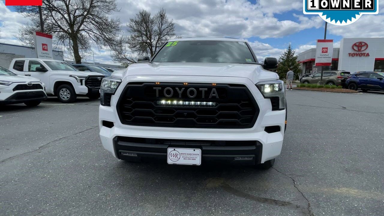 2025 Toyota Sequoia TRD Pro White River Junction VT