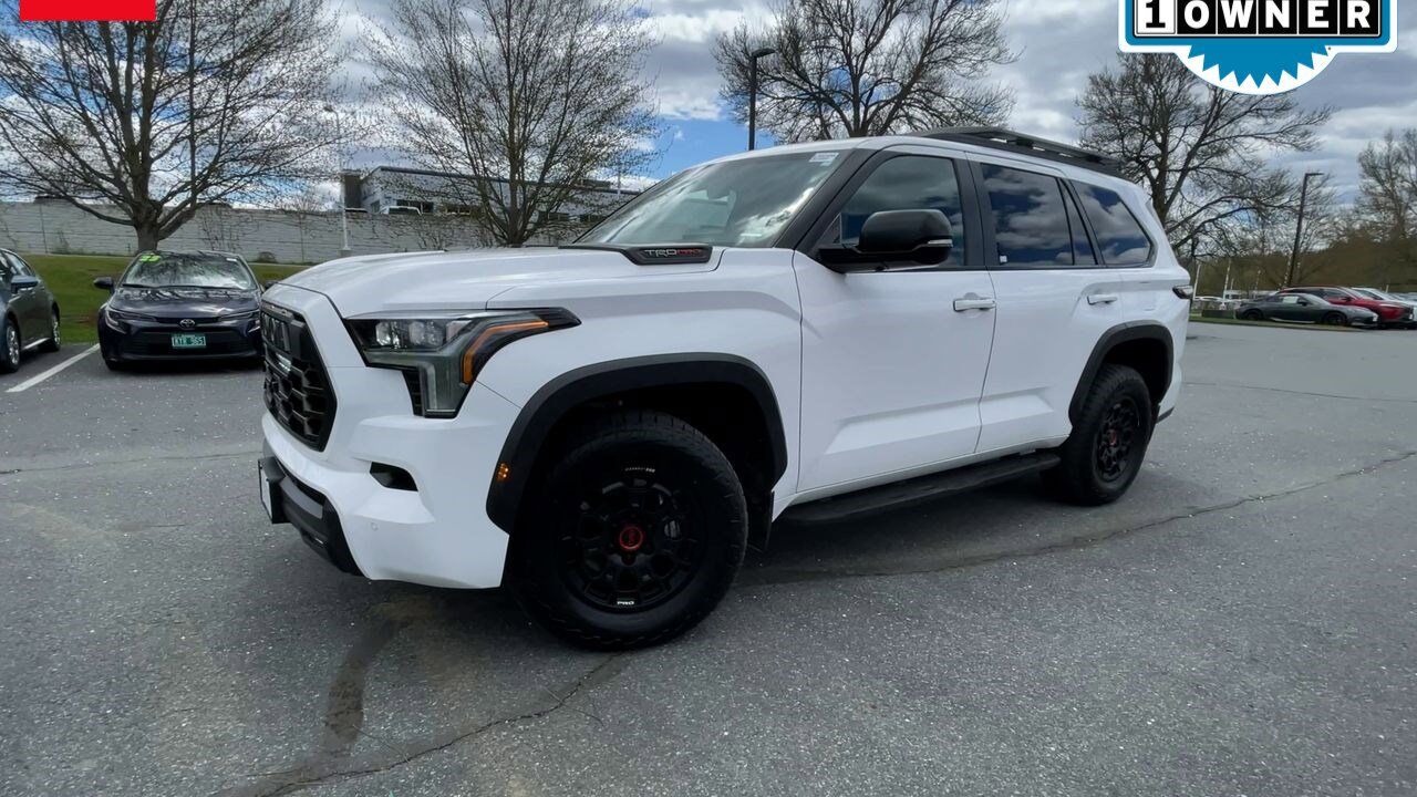 2025 Toyota Sequoia TRD Pro White River Junction VT