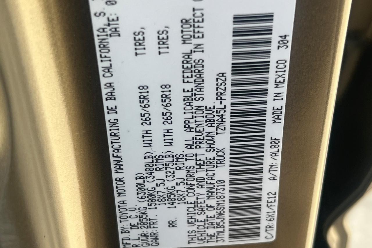 2025 Toyota Tacoma Ontario OR